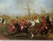 unknow artist Classical hunting fox, Equestrian and Beautiful Horses, 074. Spain oil painting artist